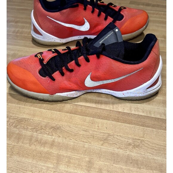 Nike Hyperchase PRM Bright Crimson Silver White Mens Size 10 705369-601 - Picture 6 of 15